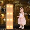 Mixifox Marquee Letters 3 Feet Tall, 3FT Large Light up Letters I, Big Sign I with Warm White Light for Birthday Wedding Proposal Engagement Graduation Party Backdrop Decorations view 1