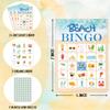 RLCNOT Beach Bingo Game, 24 Player Bingo Game for Teenagers, Summer Beach Party, Bridal Shower, Birthday Party, Hiking, Trip, Family Holiday, Reception Activity Supplies - 009 view 2