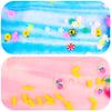 2 Pack Cloud Slime Kit with Blue Cake and Pink Charms, Scented DIY Slime Supplies for Girls and Boys, Stress Relief Toy for Kids Education, Party Favor, Gift and Birthday view 2
