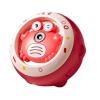 Milageto Electric Bubble Machine Bubble Toy Funny Colorful Bubbles Making Toy Cartoon Automatic Bubble Maker Bubble Maker Machine for Kids Boys Girls, Red view 1