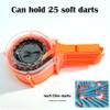 OIMIO Dart Drum, 25-Dart Drum Magazine Blaster Accessory for Nerf N-Strike Elite Blasters view 2