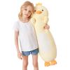 36 Long Duck Plush Body Pillow, Kawaii Cute Yellow Ducks Stuffed Animals, Hugging Squishy Pillow Soft Plushies Toy, Gifts for Kids Girls and Boys, Birthday, Halloween, Christmas view 1