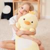 36 Long Duck Plush Body Pillow, Kawaii Cute Yellow Ducks Stuffed Animals, Hugging Squishy Pillow Soft Plushies Toy, Gifts for Kids Girls and Boys, Birthday, Halloween, Christmas view 4