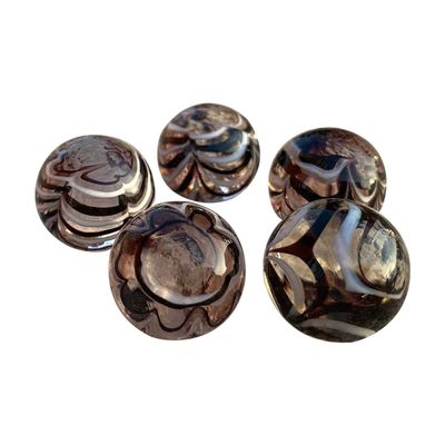 ECYC 5 Pcs 0.63 inch Colorful Glass Marbles, Stained Glass Marbles for Home Decoration Photography Accessories,22