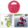 predolo Kids Tricycle Seat Backrest Saddles Kart ATV Car Saddle Replace for Racing Carts Go Kart Car Seats Adjustable Durable Kids Tricycle Saddle, red view 3