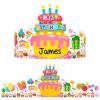 TENDFINE 36 Pack Birthday Crowns for Kids Colorful Paper Party Hats Birthday Crown Set for Teachers Students Classroom view 1