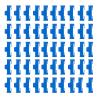 Skrnrhrery servo Extension Cable Safety Connector Clips,50 PCS servo Plug Lock Male/Female or servo y Adapt Cable for servo Extension Cable, Jr Servo Cable kit. servo Lead Lock view 1