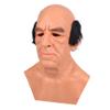 BaronHong Realistic Old Man Mask Latex Mask for Carnival Halloween Cosplay Party Costume Masquerade Props(G,M) view 2