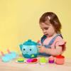 B. toys  Toy Tea Set  17 Pieces Playset  Sounds & Lights  Shape Sorting Desserts  18+ Months  Musical Tea Party view 4