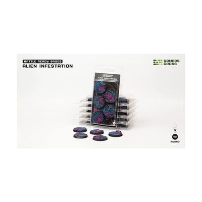 Alien Infestation Bases, Round 40mm (x5)