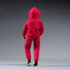 1/12 Scale Male Clothes,Men's Hoodie Pants Trousers Clothing for 6inch Male Action Figure Body Doll (Red) view 3