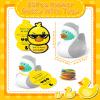30 Pcs Rubber Ducks with Tags for Ducking,30 Mini Ducks+30 Tags+30 Straps,Toddler Baby Bath Toys Party Favors view 2