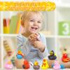 100 Pcs Rubber Ducks in Bulk, Assortment Jeep Ducks for Jeeps Ducking, Toddler Baby Bath Toys Summer Party Favor view 3