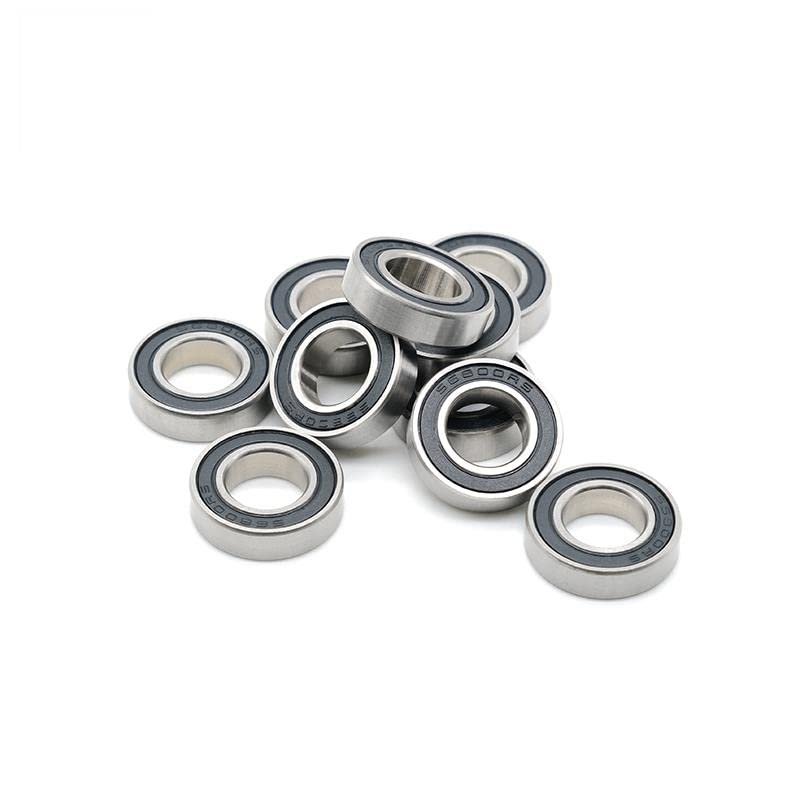 10Pcs S6702 RS Stainless Bearing ABEC-7 15 * 21 * 4mm 6702-2RS Ball Bearings 6702 RS