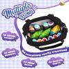 FOKDUVB Bingo Bag for Daubers Dabbers Dobbers Dotters Water Resistant Bingo Accessories Bag with Pockets for Adults Seniors (Black) view 2