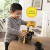 Build-A-Buddy John Deere Dump Truck Toy - Buildable Dump Truck Take Apart Toys with Toy Drill - AA Batteries Included - STEM Building Toys - Yellow - Construction Toys for Kids Ages 18 Months and Up view 2