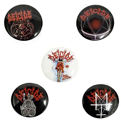 DEICIDE - 'Deicide' Badge Set, no-colour, no-size
