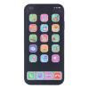 RiToEasysports Kids Phone Toy Music Light Function Cell Phone Toy Educational Learning Phone Toy Bed Blankets Learning Systems for Over 3 Years Old Blankets & Swaddling (English Black) view 1