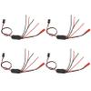 6-30V 10A 2 Channels LED Light Remote Control Electronic Switch Power Supply ON Off Controller Module for RC Model Car Boat Airplane Drone (4PCS) view 1