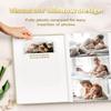 Artfeel Photo Album 4x6 with 300 Pockets,Slip-in Picture Albums,Linen Cover Memory Book with Front Window,White Page Vertical Photo Book for Wedding,Family,Anniversare,Baby,Vacation view 2