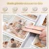 Artfeel Photo Album 4x6 with 300 Pockets,Slip-in Picture Albums,Linen Cover Memory Book with Front Window,White Page Vertical Photo Book for Wedding,Family,Anniversare,Baby,Vacation view 4