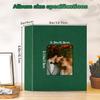 Artfeel Photo Album 4x6 with 100 Pockets,Slip-in Picture Albums,Linen Cover Memory Book with Front Window,White Page Vertical Photo Book for Wedding,Family,Anniversare,Baby,Vacation view 3