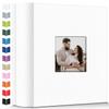 Artfeel Photo Album 4x6 with 1000 Pockets,Slip-in Picture Albums,Linen Cover Memory Book with Front Window,White Page Vertical Photo Book for Wedding,Family,Anniversare,Baby,Vacation view 1