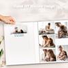 Artfeel Photo Album 4x6 with 1000 Pockets,Slip-in Picture Albums,Linen Cover Memory Book with Front Window,White Page Vertical Photo Book for Wedding,Family,Anniversare,Baby,Vacation view 2