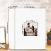 Artfeel Photo Album 4x6 with 1000 Pockets,Slip-in Picture Albums,Linen Cover Memory Book with Front Window,White Page Vertical Photo Book for Wedding,Family,Anniversare,Baby,Vacation view 3