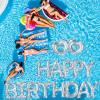 15 Pcs Happy Birthday Pool Float Inflatable Letter Heart Pool Party Float Combo Large 20'' Letter Balloons Float Decoration Water Swimming Pool Beach Toys with 40 Pcs Adhesive Dots for Party (Silver) view 4