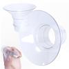 Flange Inserts for Breast Pumps - Silicone - Convert 24mm to 13mm - Pump Parts Replacement - Compatible with Spectra, Medela, Willow, Momcozy, Baby Buddha, MayMom view 1