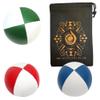 3 x Pro 76g Cascade Mini Juggling Balls - Small Sized Quality Thud Juggling Balls & Bag - Set of 3 Juggling Balls (White Theme Mix) view 1