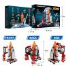 WEMEMORN Space Exploration Shuttle Rocket Toys for 6 7 8 9 10 11 12 Year Old Boys Kids, 12-in-1 STEM Aerospace Building Blocks Kit Toys, Ideal Birthday for Aged 6-12 Year Old Boys (566Pieces) view 4