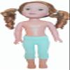 Mint Green Capri's Leggings for 14.5 inch Dolls Such as Wellie Wisher view 1