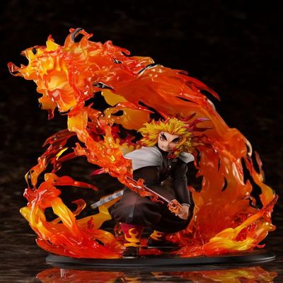 Aniplex Demon Slayer: Kimetsu no Yaiba Kyojuro Rengoku Flame Breathing Esoteric Art Ninth Form: Rengoku 1/8 Scale Figure