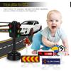 56 Pcs Traffic Signs and 2 Traffic Light Models for Kids, Assorted Color Plastic Road Signs Playset, Educational Toy for Learning Road Safety, Perfect for Home view 2