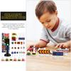 56 Pcs Traffic Signs and 2 Traffic Light Models for Kids, Assorted Color Plastic Road Signs Playset, Educational Toy for Learning Road Safety, Perfect for Home view 4