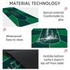 nuveti 70 x 35 Inch Texas Hold'em Poker Mat Portable Rubber Poker Table Top Water Waterproof, Noise Reduction Poker Table Top for Any Tabletop Game view 3