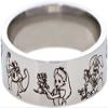 TCB Creations Classic Movie Alice Cartoon Characters Stainless Steel Metal Band Finger Ring (7) view 1