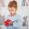Anboor 4.7 Inch Squishies Toy Red Small Monster Squishys Animals,Slow Rising Funny Squeeze Stress Relief Toy for Kids, Squishys Collection Birthday view 3