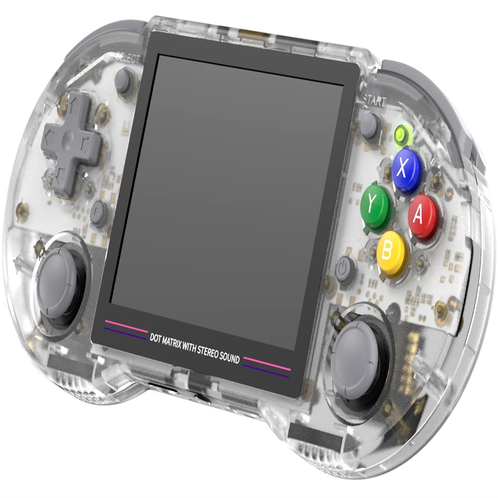 Plug & Play Video Games 128G Tf Card Built-in 4500 Games,Handheld Game with 3.5-inch IPS Screen Supports HDMI