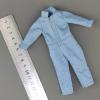 1/12 Scale Clothes Blue Jumpsuit Model for 6" Figure view 1