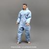 1/12 Scale Clothes Blue Jumpsuit Model for 6" Figure view 4