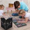 DEGDFSGR Trading Card Binder 30Pages/240Cards, Big Cat Eyes, Polypropylene Material, Secure Cards, Portable, Gift view 3