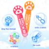Winrayk 24 Large Paw Print Bubble Wands with Gift Card, Bubbles Bulk Puppy Dog Cat Party Favors for Kids, Easter Pinata Filler Goodie Bag Stuffer Treasure Box Classroom Prize Birthday Gift Outdoor Toy view 4