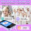 Kids Smart Phone Toy for 3 4 5 6 Year Old, Touchscreen Kids Phone Dual Camera with Music Flashlight Games Alarm Alphabet Learning Toys Christmas Birthday Gifts for Girls Ages 3-6 with SD Card Purple view 4
