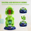 EagleStone Movable Dinosaur Shooting Toys for Kids,Electronic Target Shooting Games with 2 Pump Gun,48 Balls Party Favor Toys with Score Record, LED & Sound, Dino Toys Gift for Boys and Girls view 3