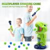 EagleStone Movable Dinosaur Shooting Toys for Kids,Electronic Target Shooting Games with 2 Pump Gun,48 Balls Party Favor Toys with Score Record, LED & Sound, Dino Toys Gift for Boys and Girls view 4