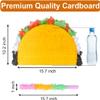 Taco Pinata with Stick-Mexican Pinata-Taco Pinatas for Fiestas, Cinco de Mayo Decorations, Mexican Themed Party, Kids Boys Taco Bout Parties Festival Birthday Party Favors Supplies view 2