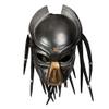 LIANGLIDE Predator Helmet Mask Halloween Masque Helmet Latex Full Head Cover Crazy Party Headgear Props Predator Mask for Halloween, Black view 1